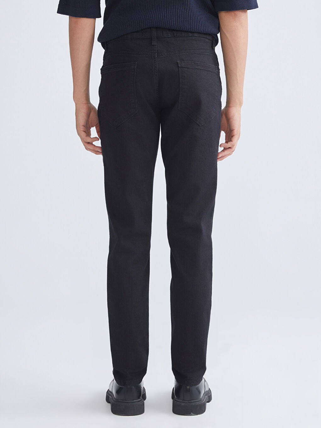 Siyah 750 Slim Fit Erkek Jean Pantolon-3