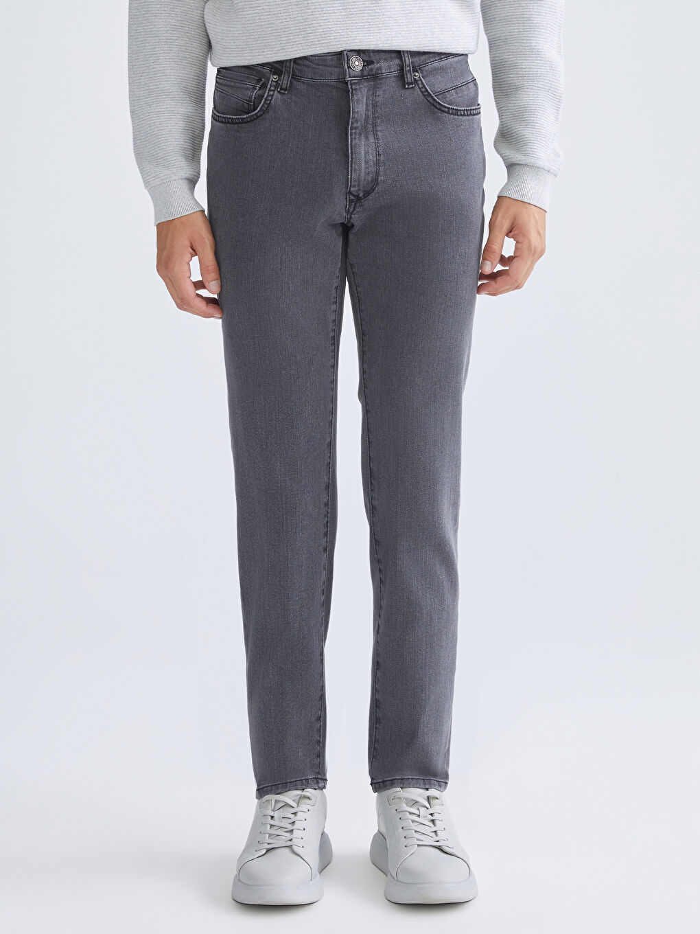 Siyah 750 Slim Fit Erkek Jean Pantolon-1