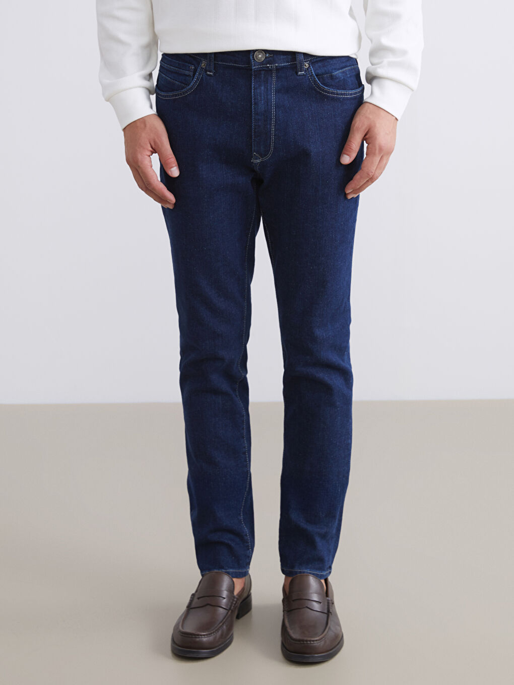 İndigo 750 Slim Fit Erkek Jean Pantolon-1