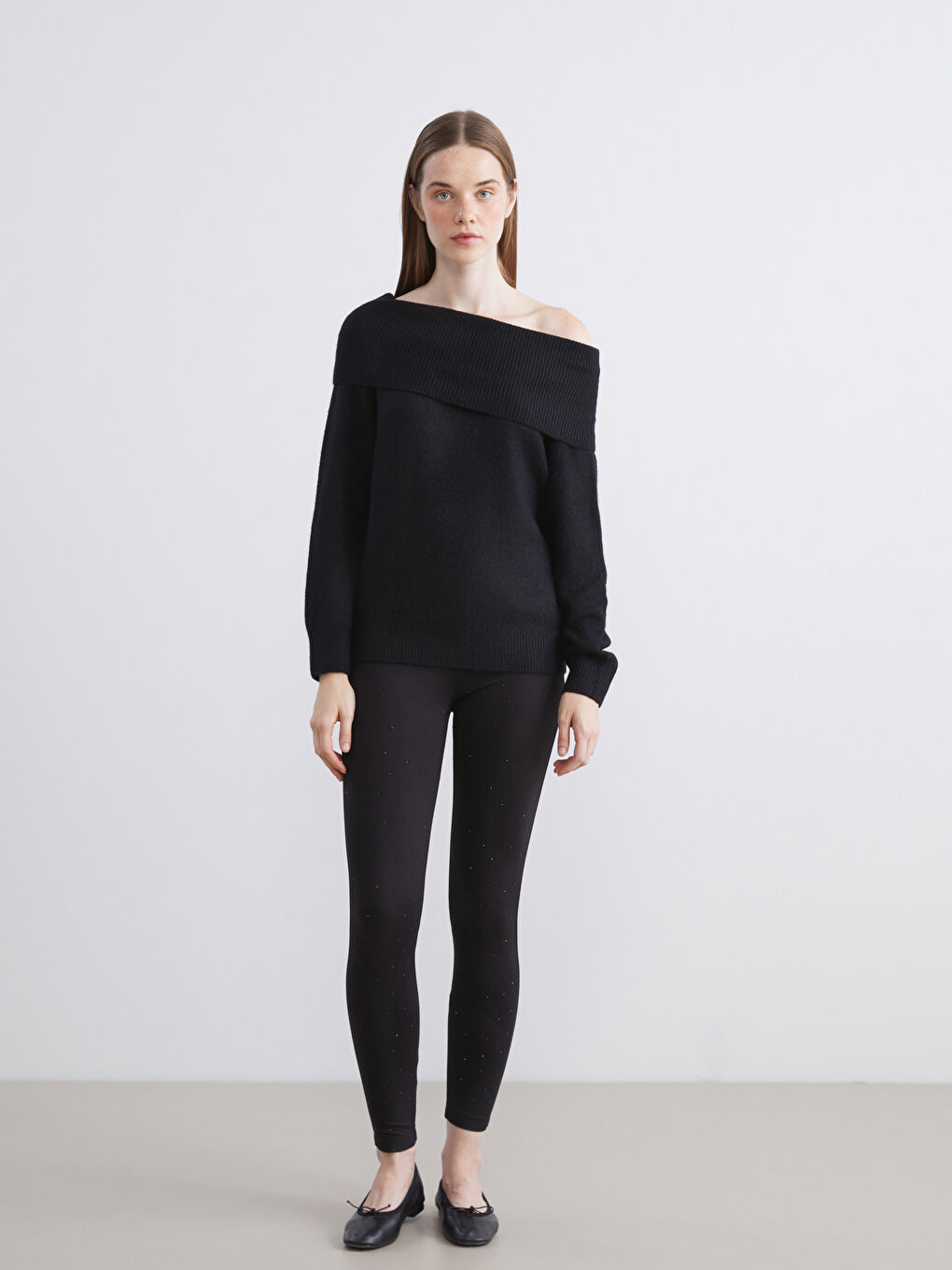 Žena CRNA Džemper -1