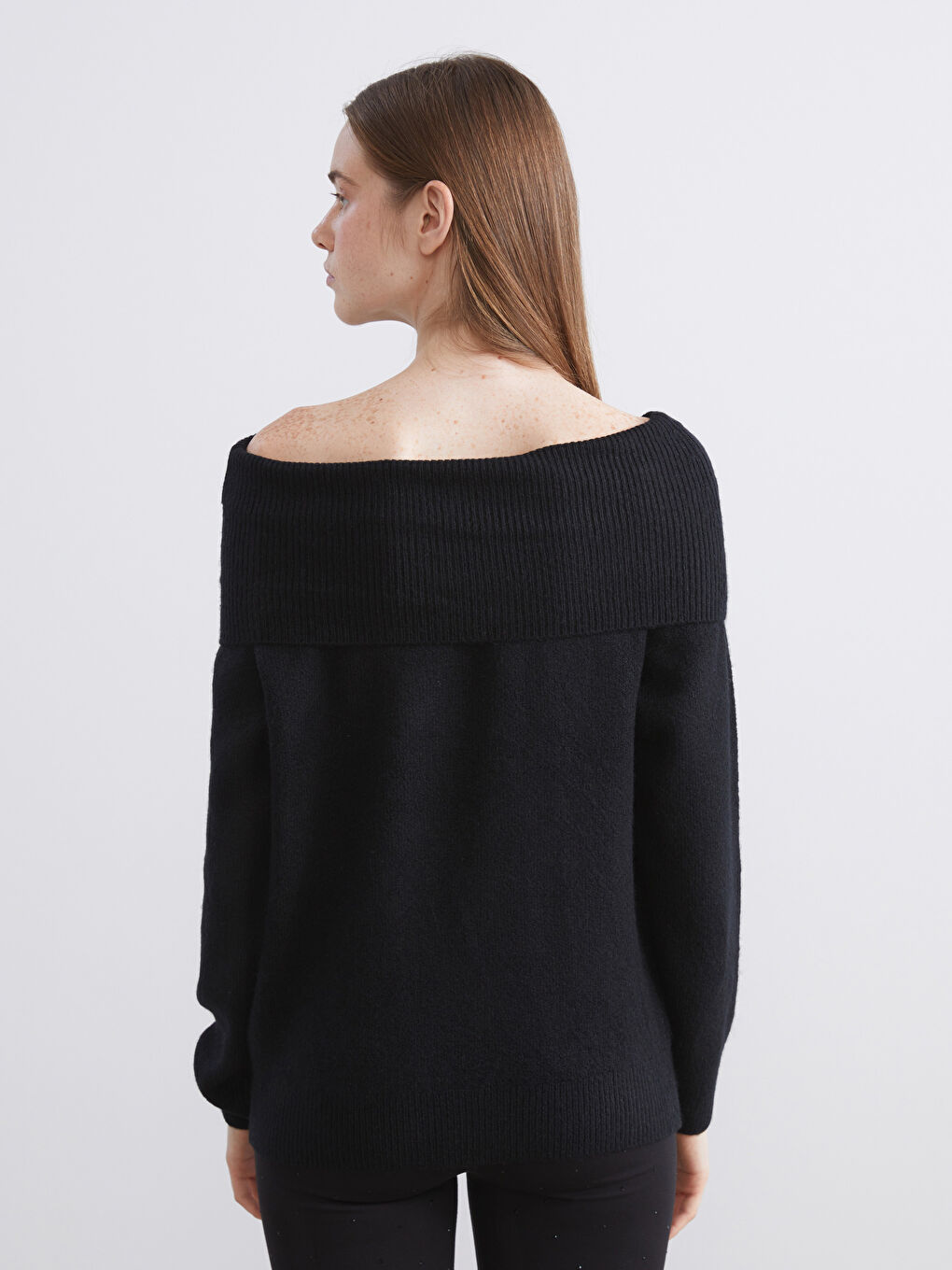 Žena CRNA Džemper -3