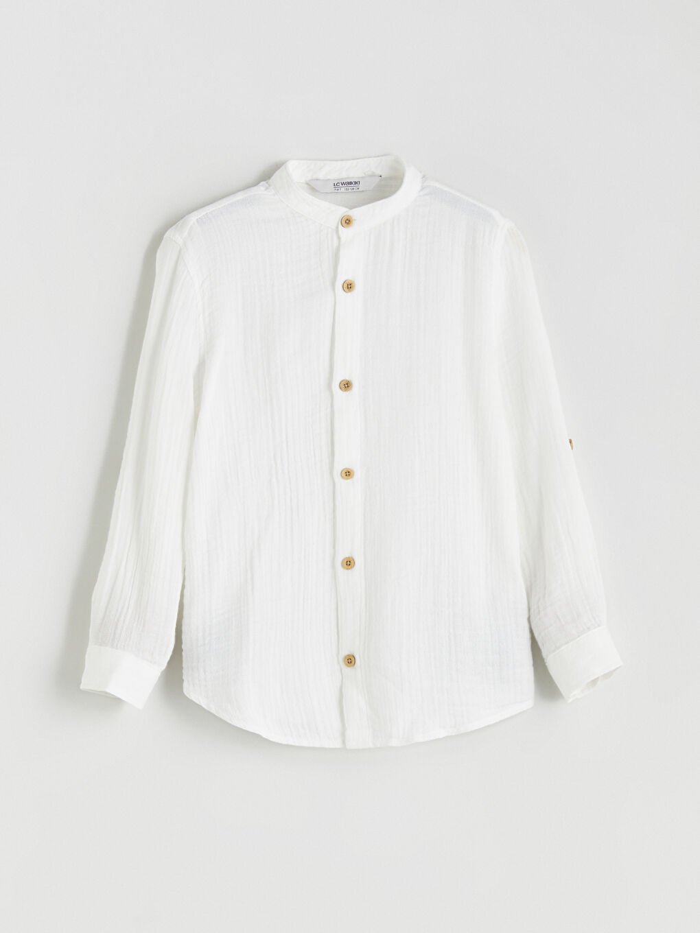 LCW ECO Grandad Collar Boys' Shirt -W5IT62Z4-J5E
