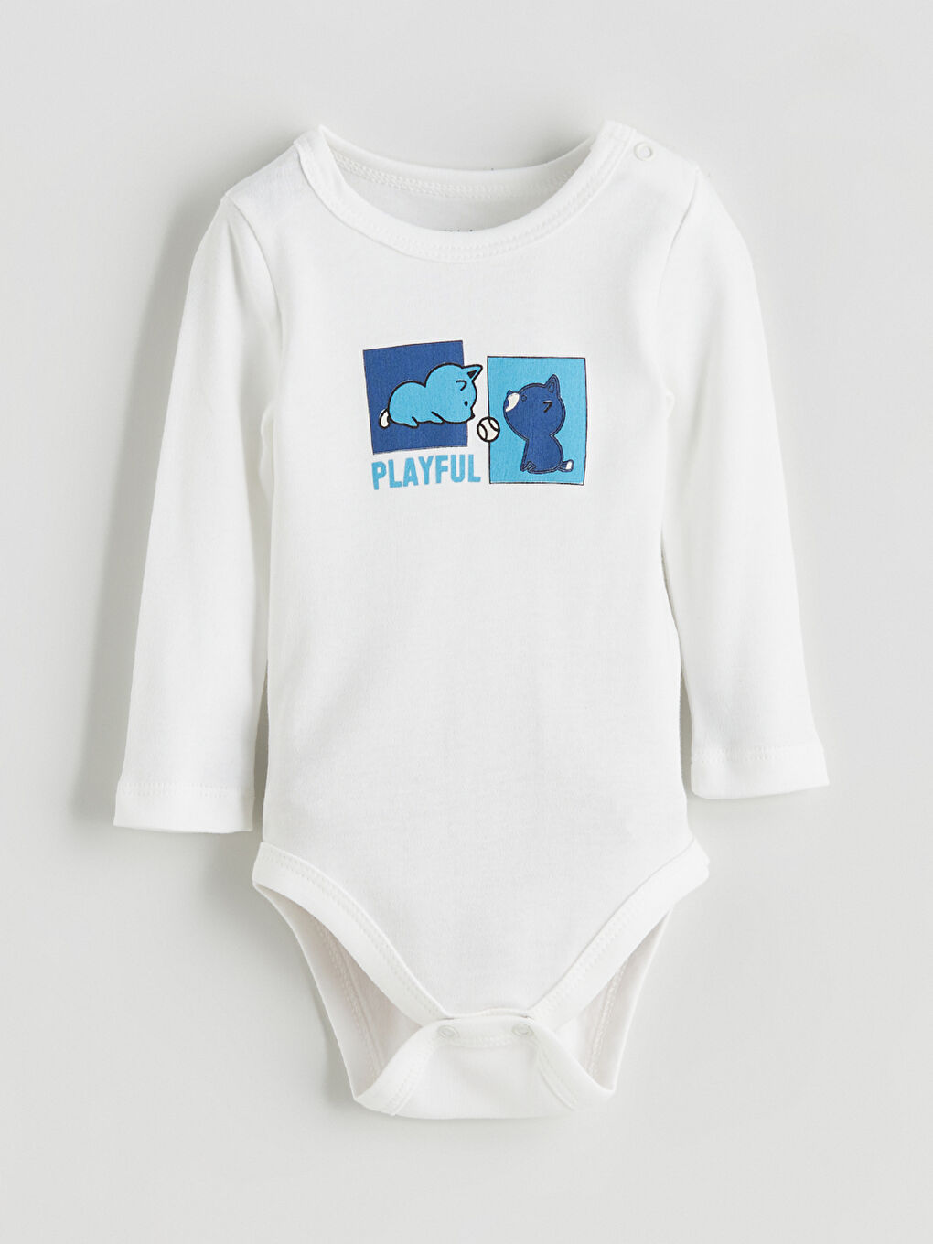 Baby Boys' Snap-Button Bodysuit, Leggings, and Beanie 3-Piece Set-1