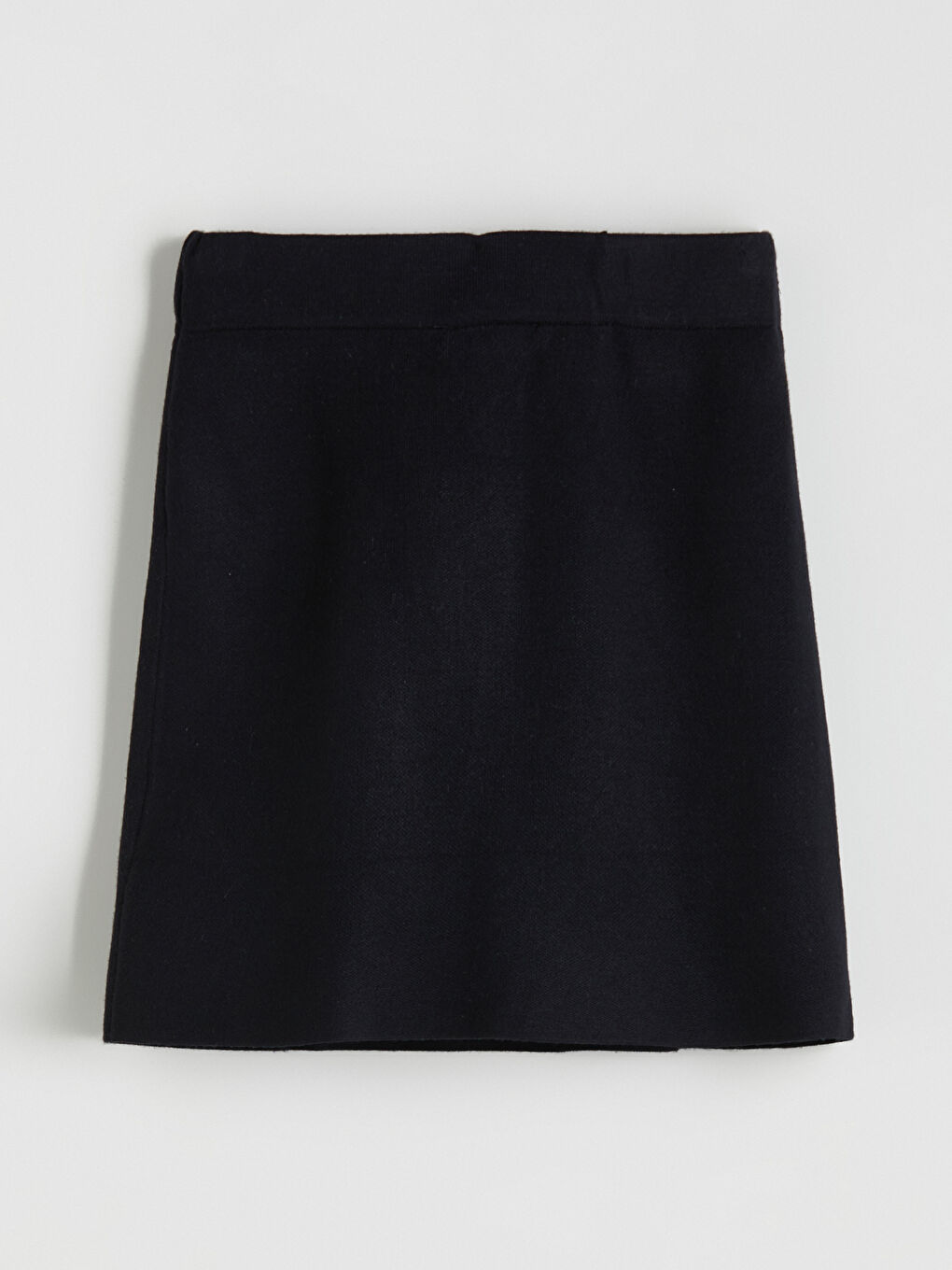 Slim Fit Knitwear Mini Skirt-4