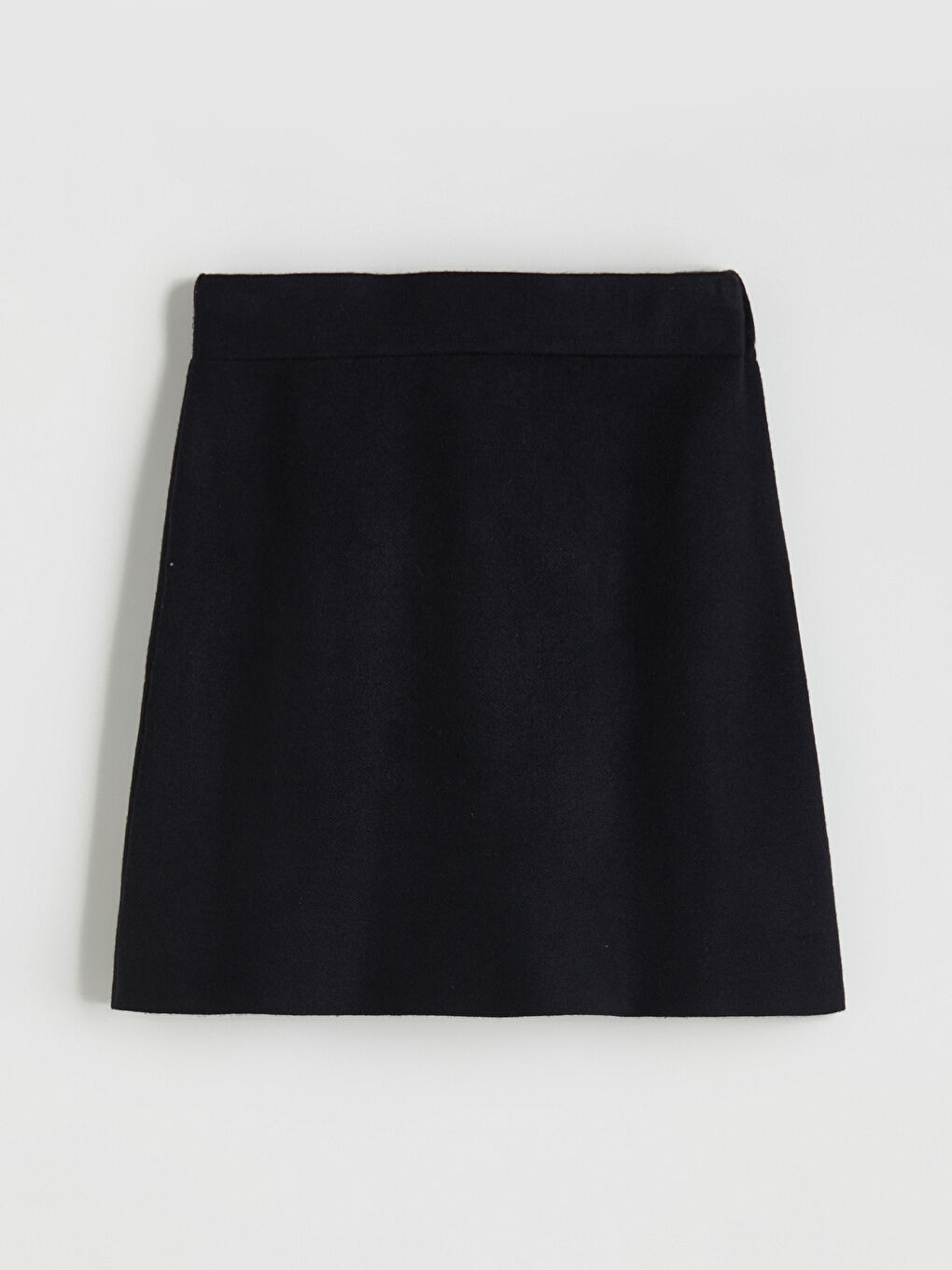 Slim Fit Knitwear Mini Skirt-5