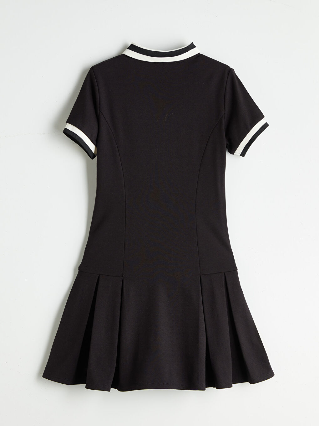 Polo Neck Girls' Dress-1