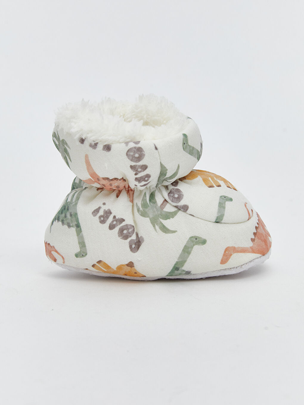 Beyaz Erkek Bebek Ev Botu Panduf-1