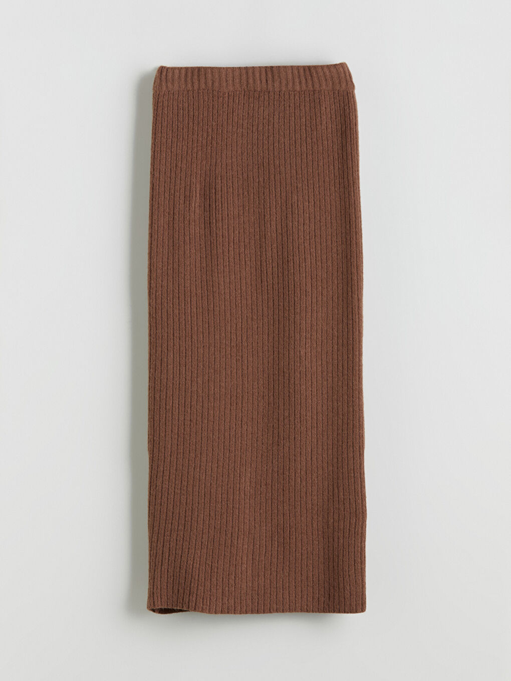 Elastic Waist Knitwear Skirt-4
