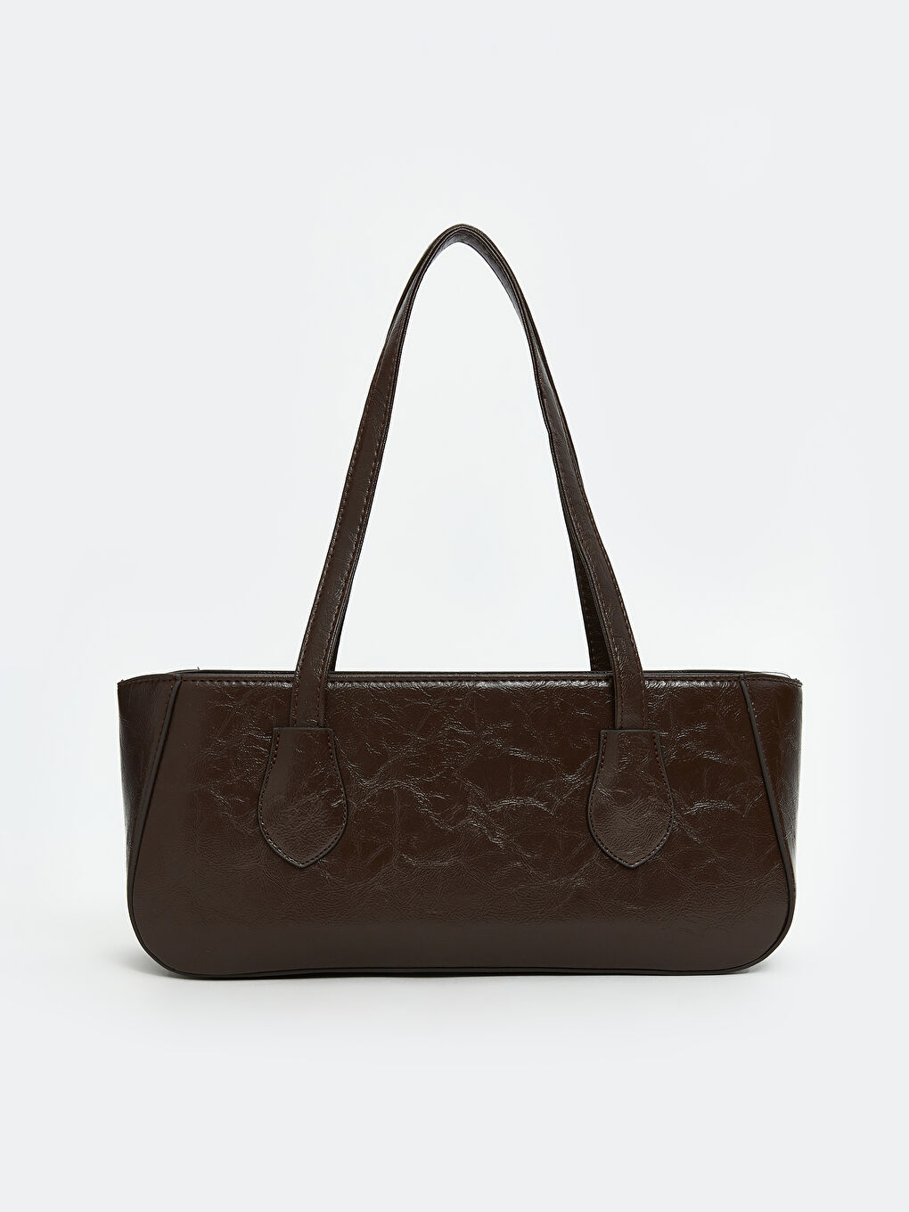 Leather-Look Women's Shoulder Bag-3