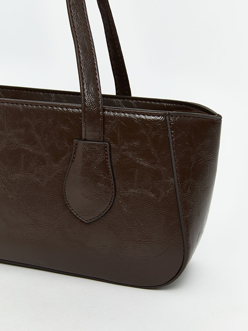 Leather-Look Women's Shoulder Bag-6