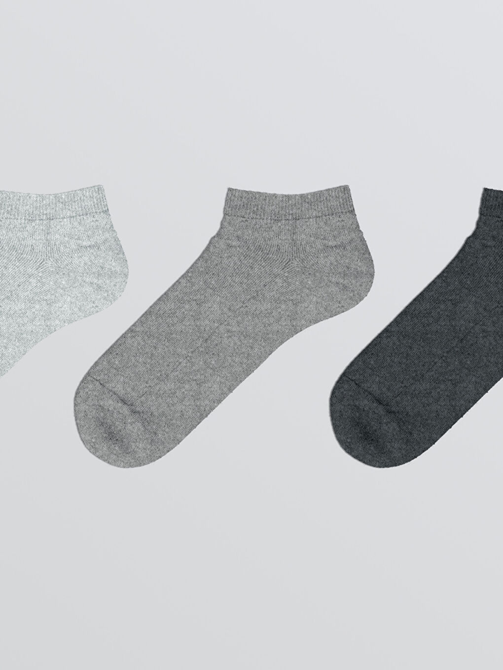 Karışık Erkek Patik Çorap 3'lü-1