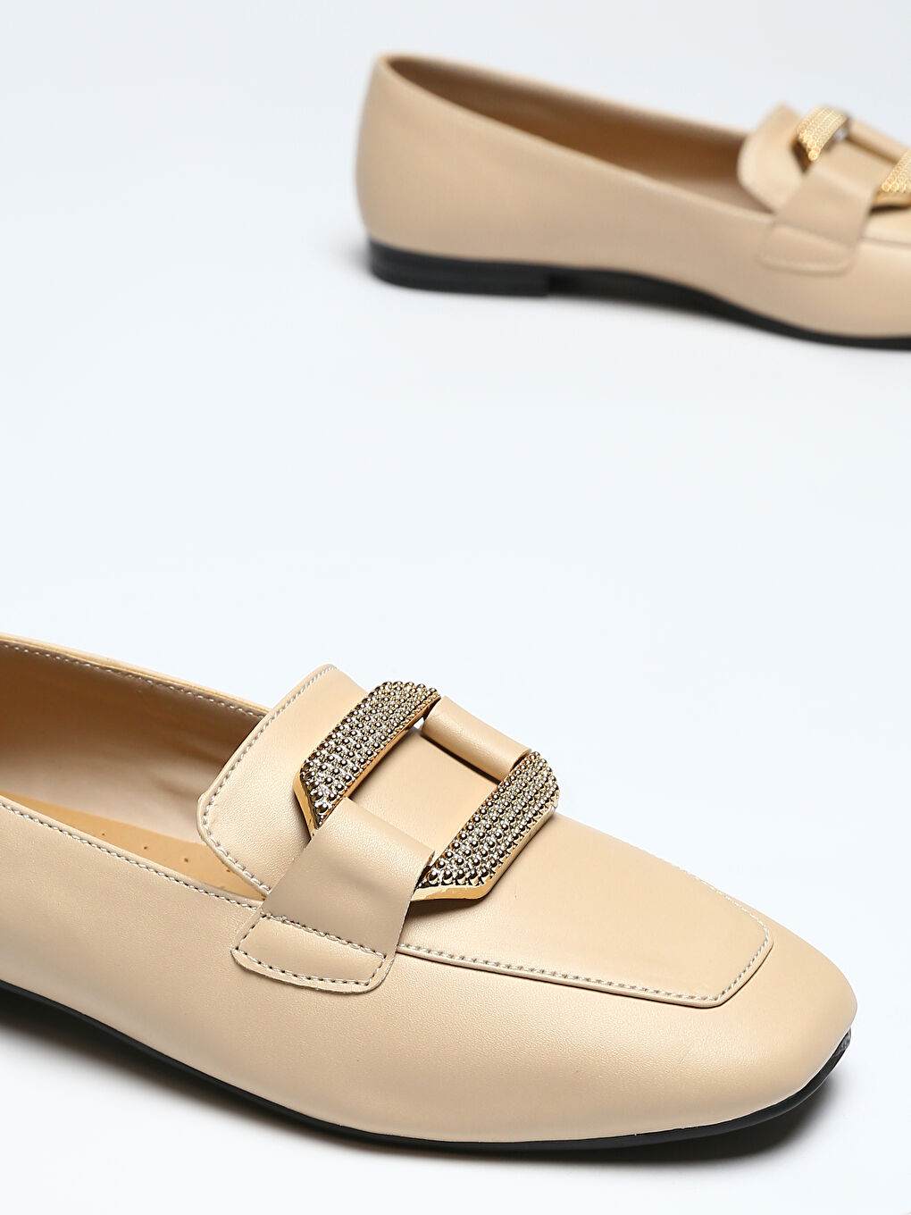 Faux Leather Women's Classic Shoes-2