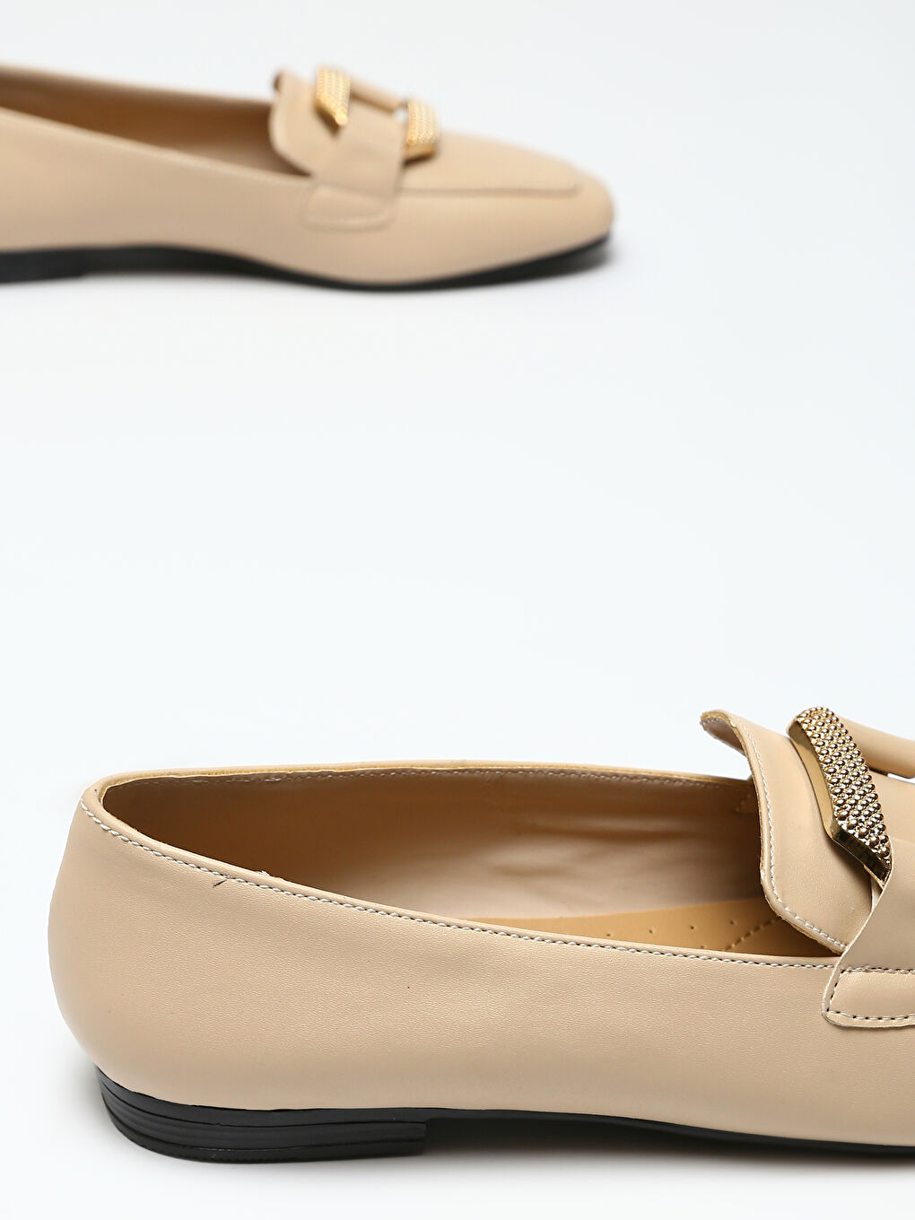 Faux Leather Women's Classic Shoes-4