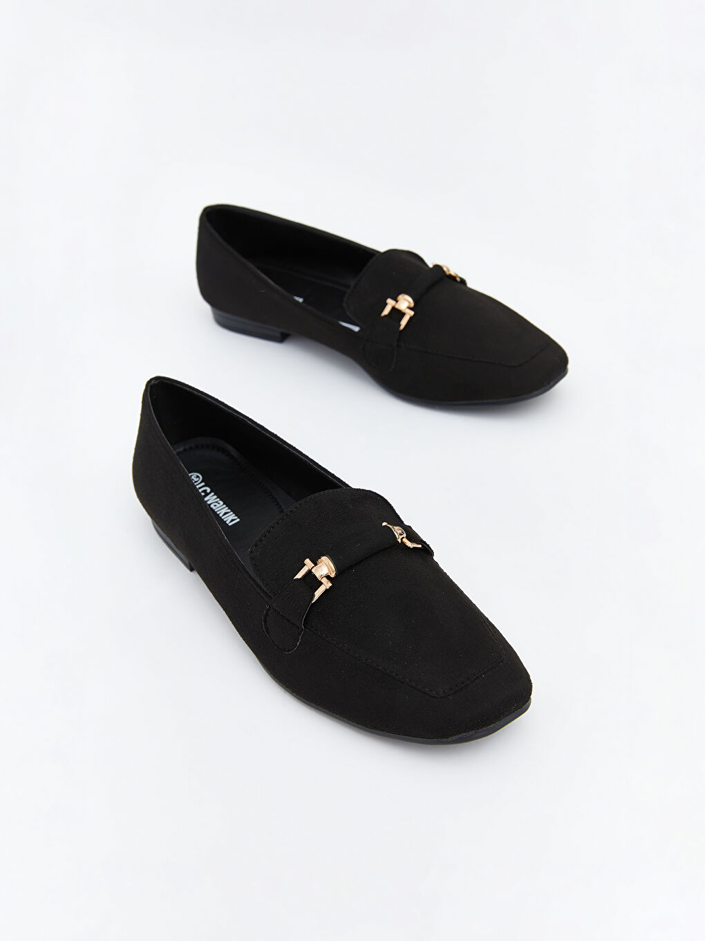 Suede-Look Women's Classic Shoes-3