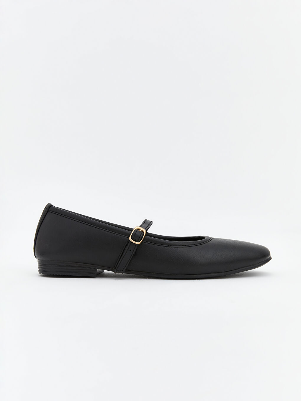 Faux Leather Women's Ballet Flats-1