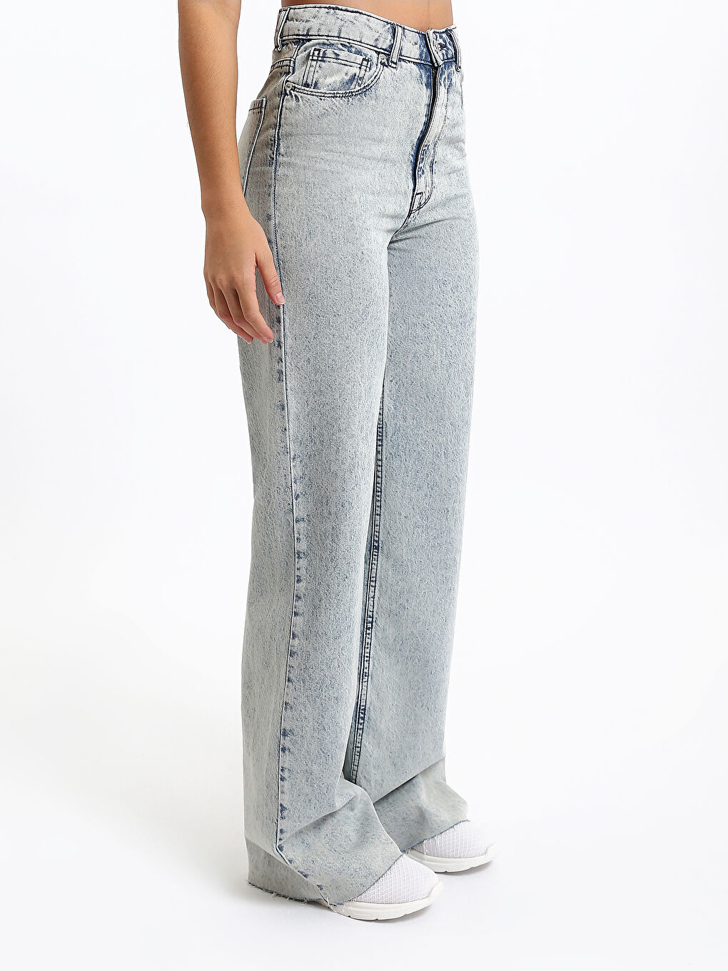 Wideleg Women's Jeans-3