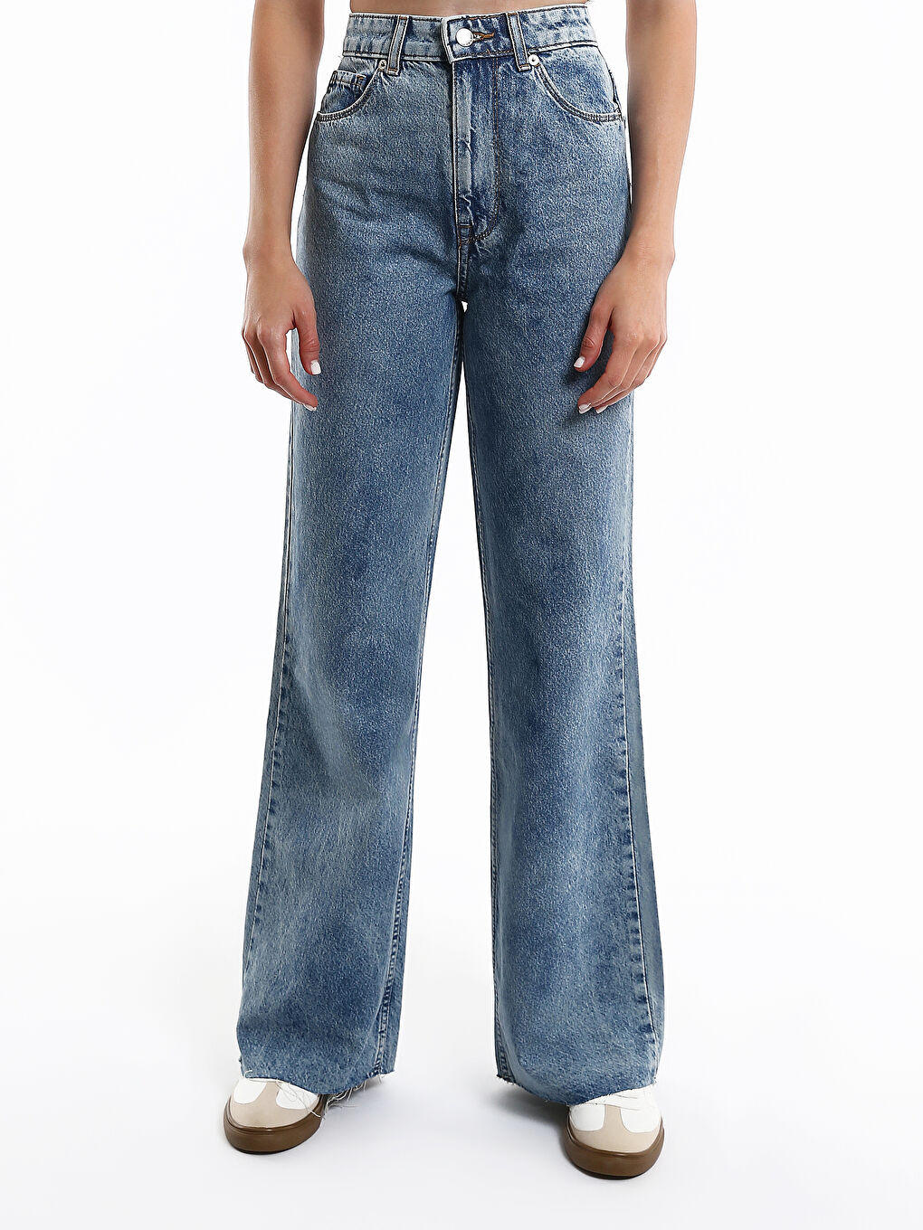 Wideleg Women's Jeans-1