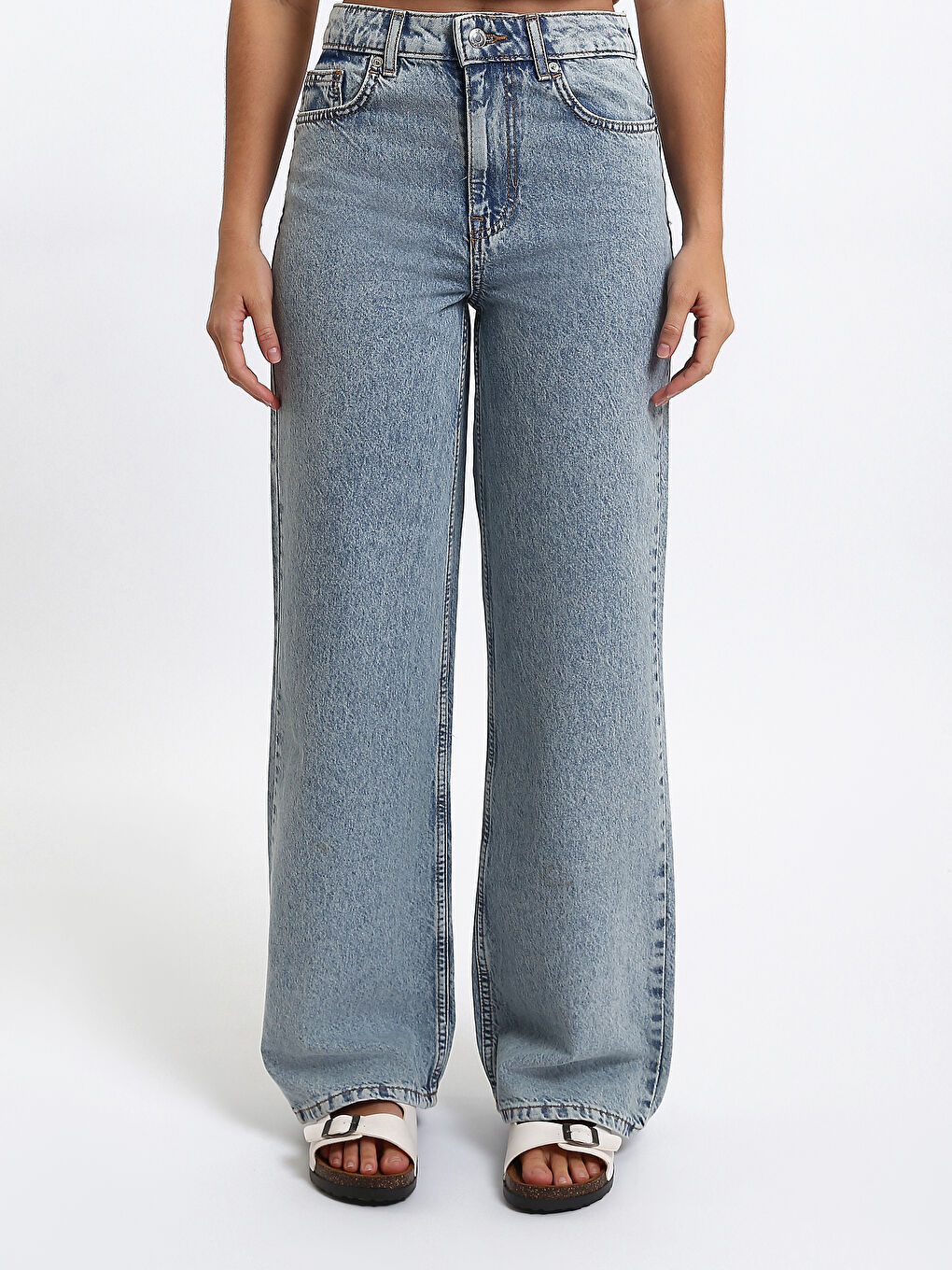 Wideleg Women's Jeans-1