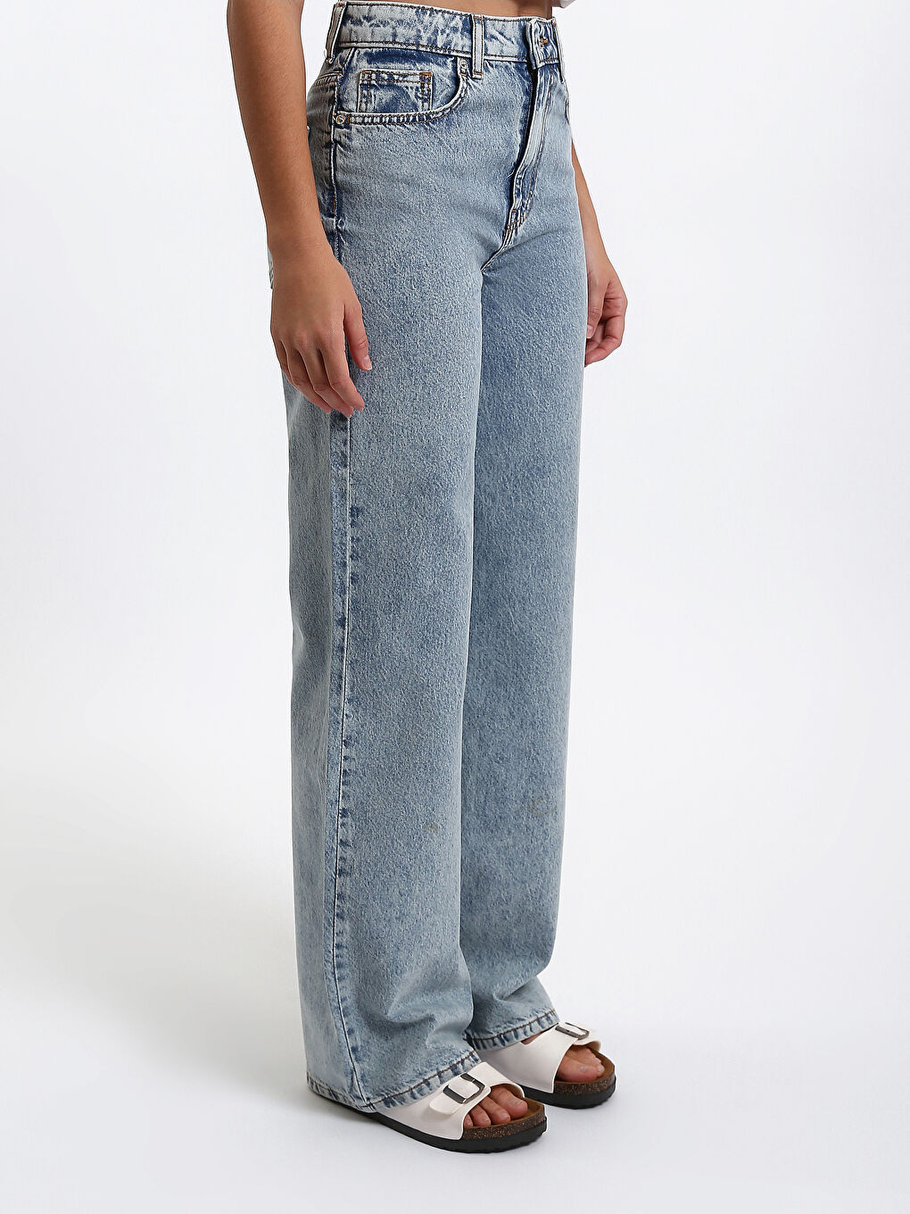 Wideleg Women's Jeans-3