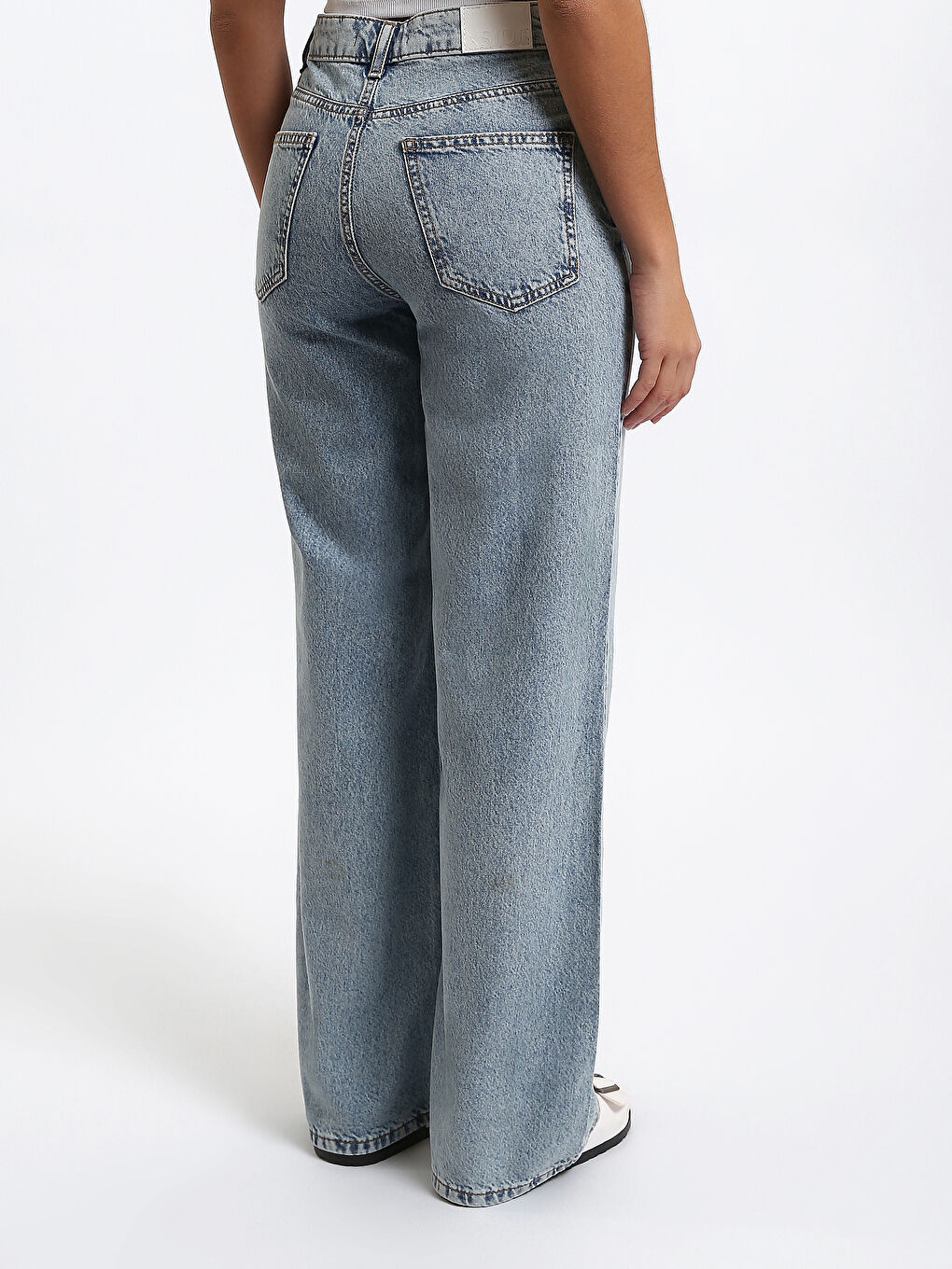 Wideleg Women's Jeans-4