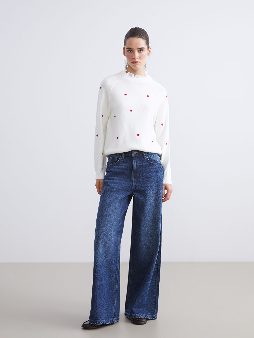 LCW Jeans Wideleg Women's Jeans -W5IU85Z8-309