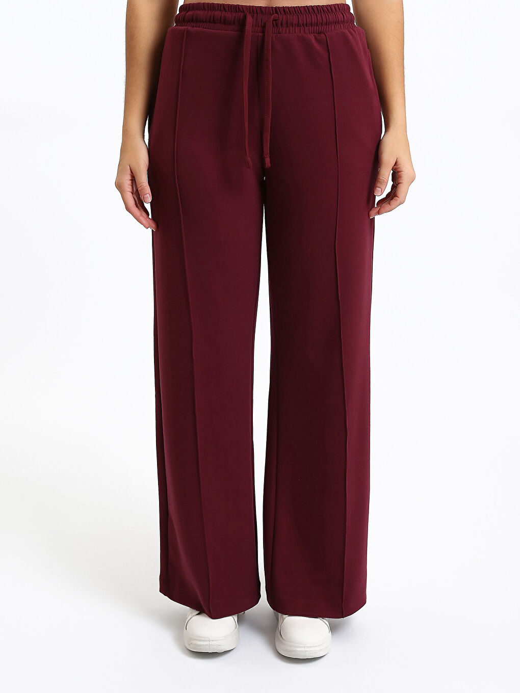 Women's Sweatpants with Elastic Waist-1