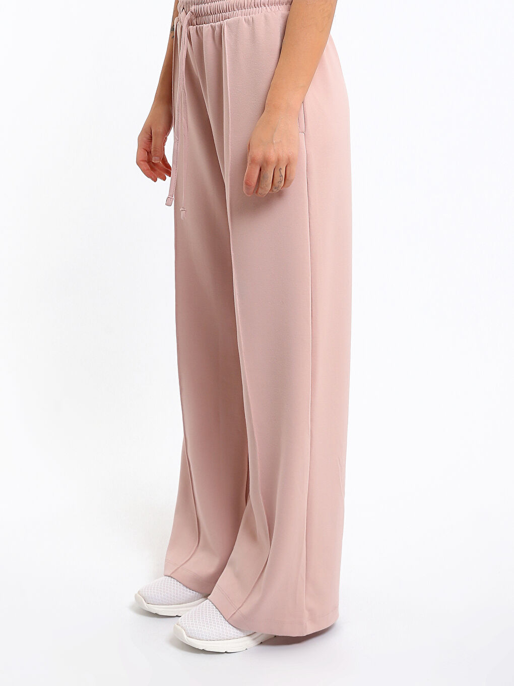 بنطلون رياضي للسيدات بخصر مرن-3