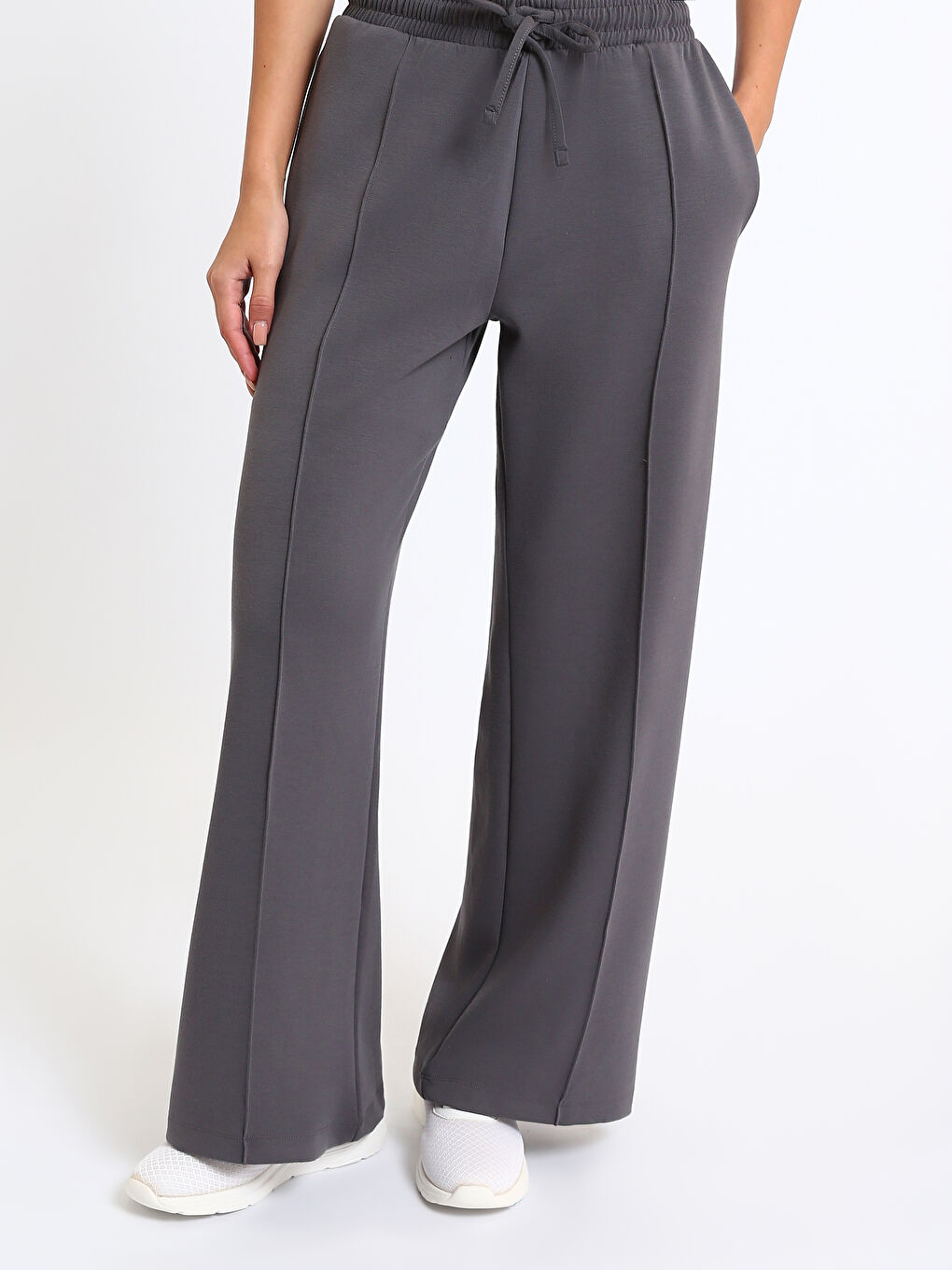 Women's Sweatpants with Elastic Waist-1