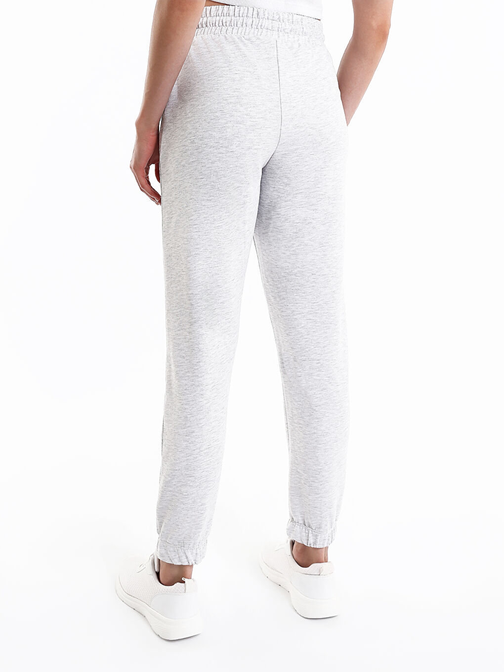 Elasticated Waist Women's Jogger Sweatpants-4