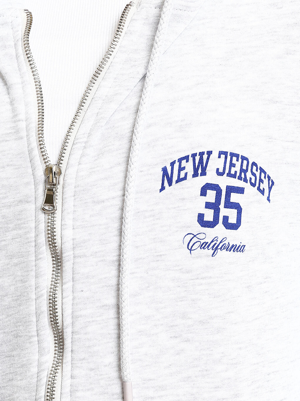 Hooded Oversize Women's Zipper Sweatshirt-2