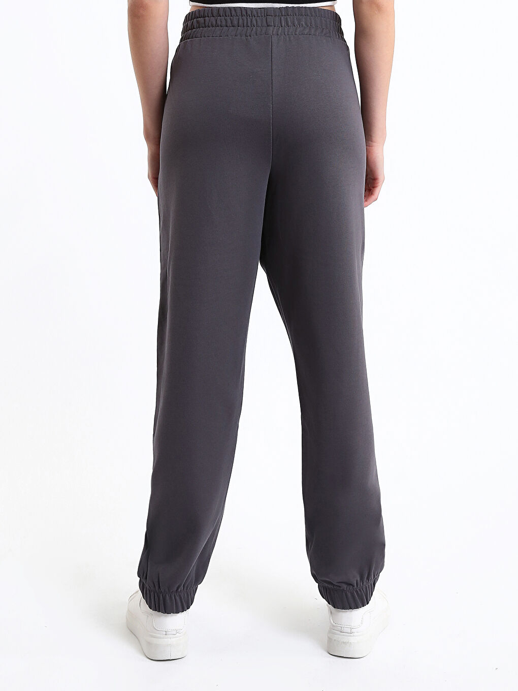 Elasticated Waist Women's Jogger Sweatpants-4