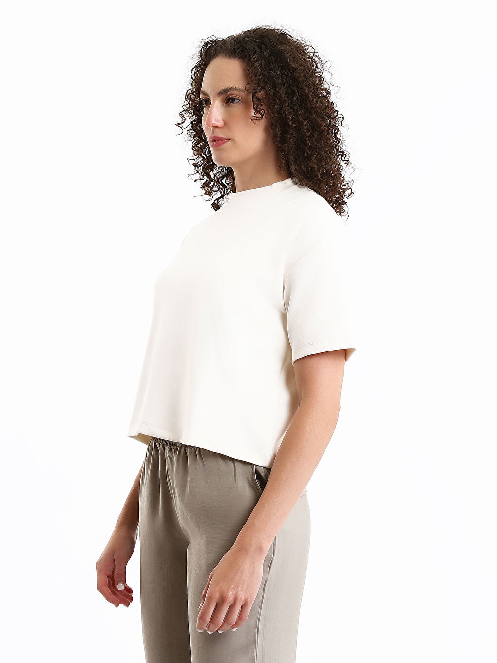 Crew Neck Women's T-Shirt-3