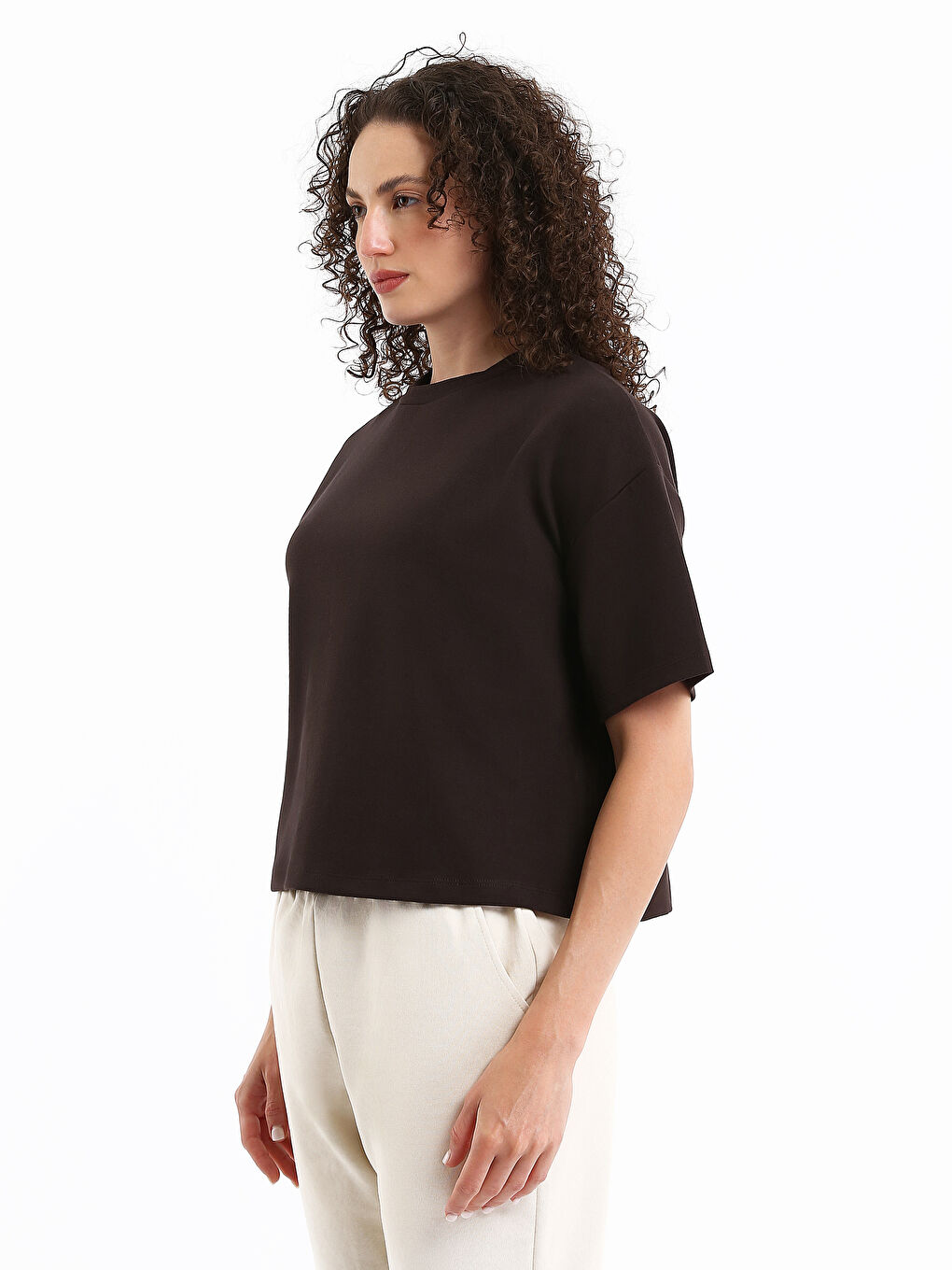 Crew Neck Women's T-Shirt-3