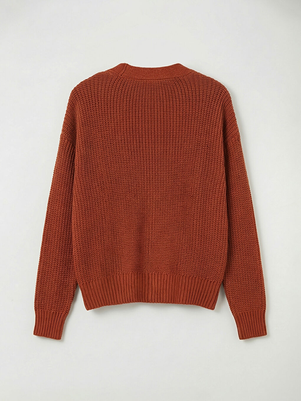 V Neck Women's Knit Cardigan-5