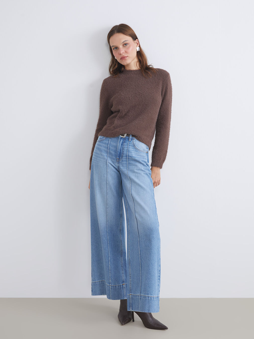 LCW Jeans Baggy Fit Women's Jeans -W5IV49Z8-JVU