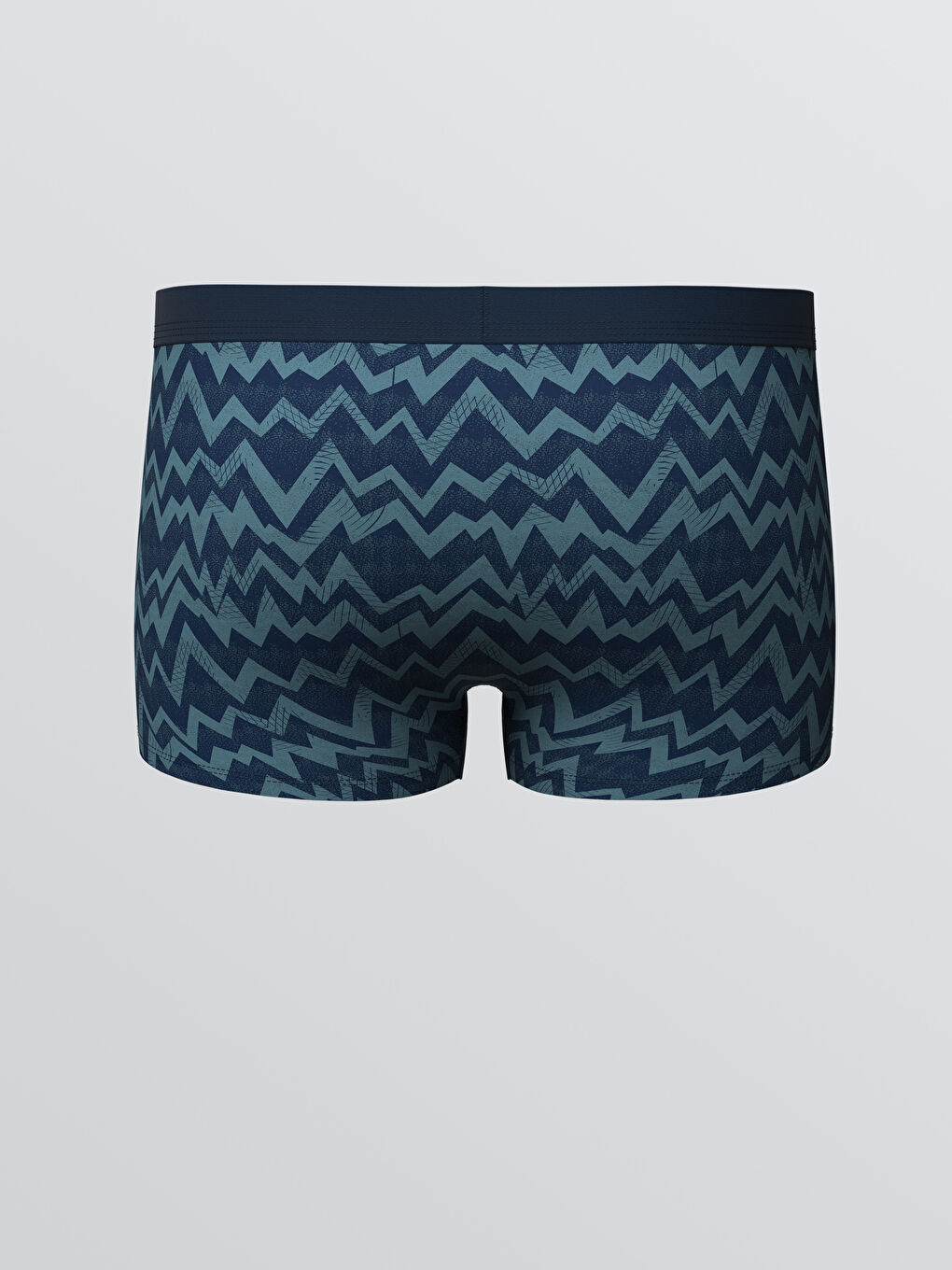 سراويل بوكسر قطن مطاطي بقصة عادية للرجال - ٣ قطع-4