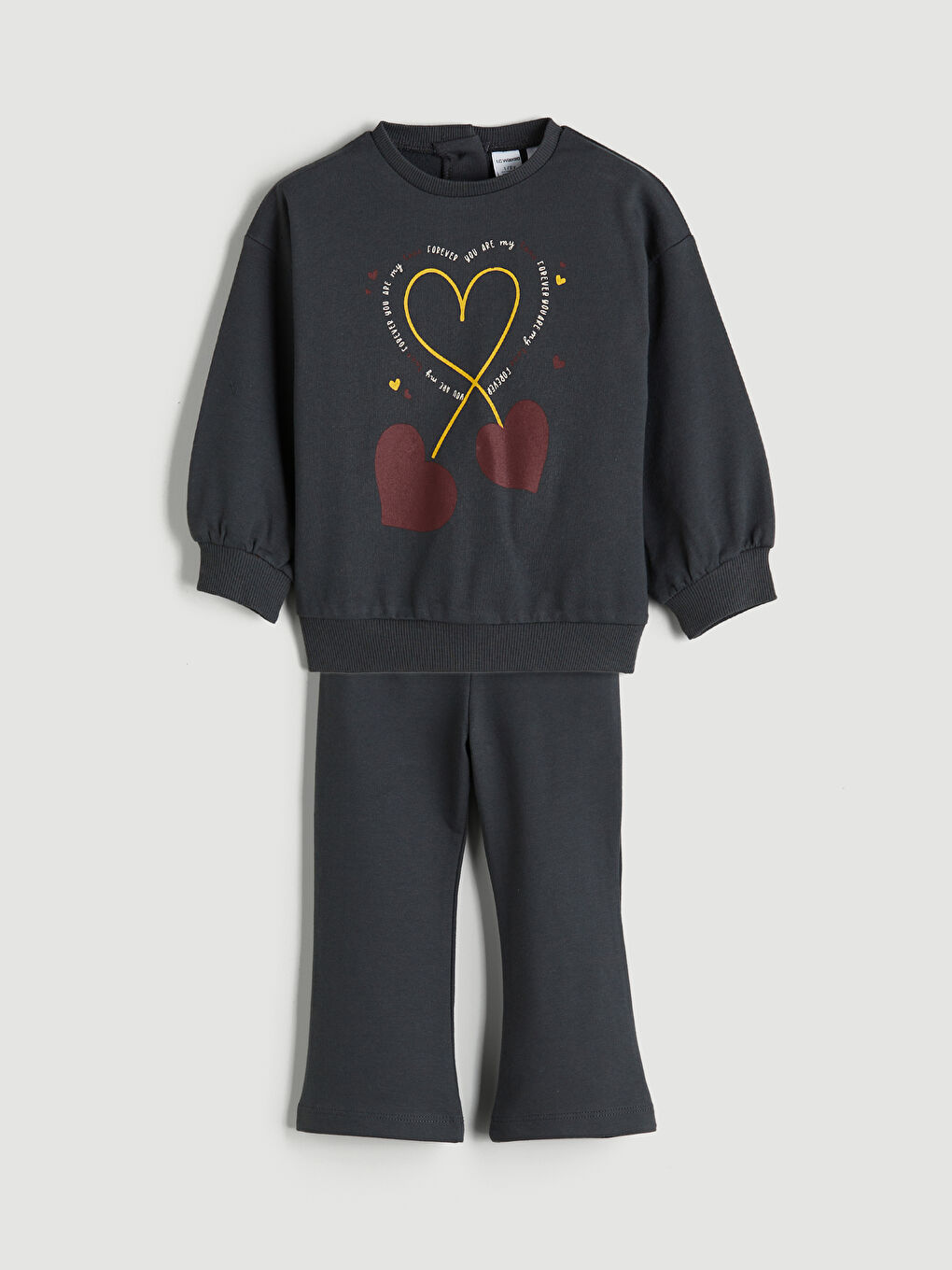 Printed Girls' Sweatshirt and Leggings 2 Pack