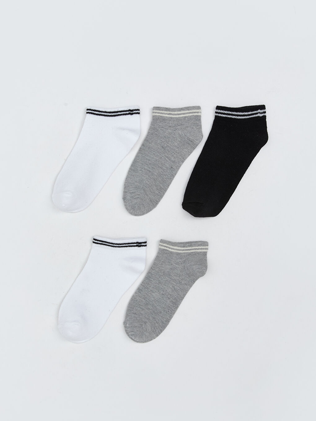 LCW Kids Girls Trainer Socks 5 Pack -W5IV63Z4-JYX