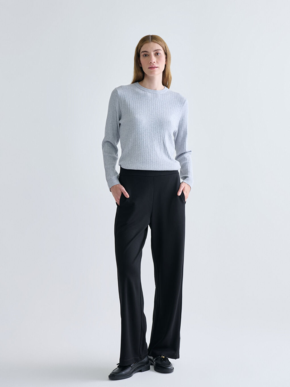 Elasticated Waist Women's Trousers