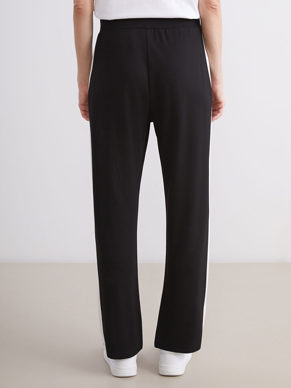 Elasticated Waist Women's Trousers-4