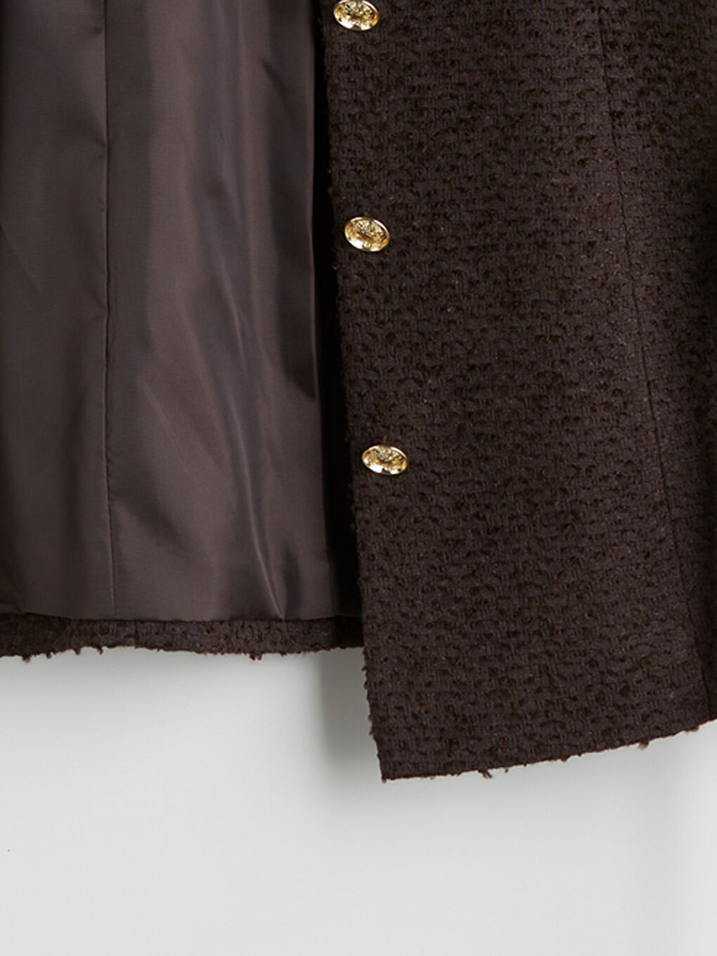 Textured Women's Tweed Jacket-7