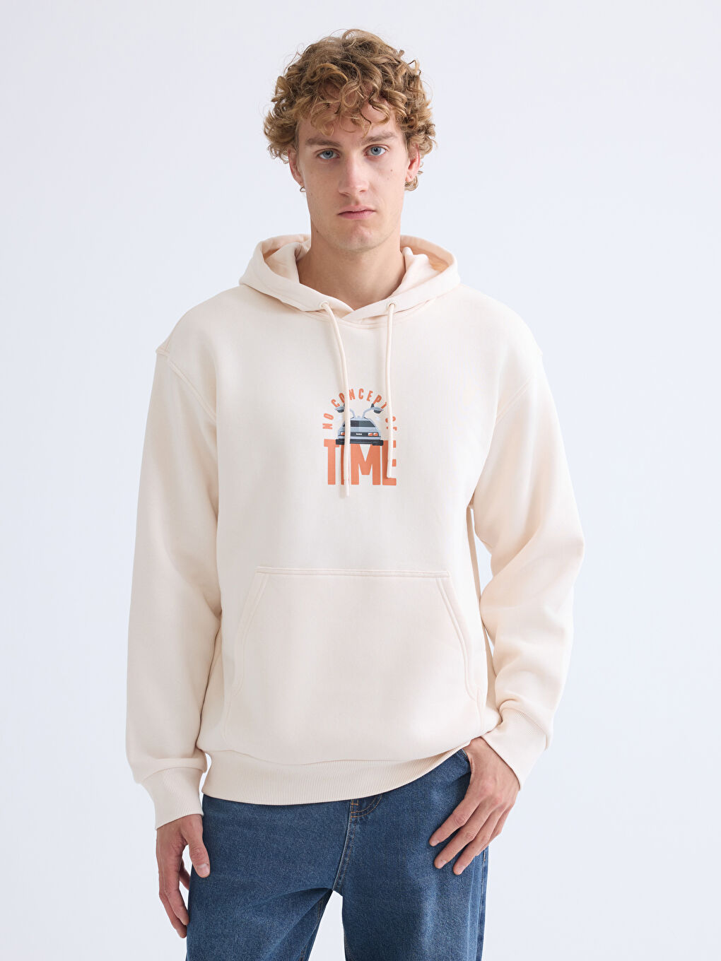 Printed Hooded Men's Sweatshirt