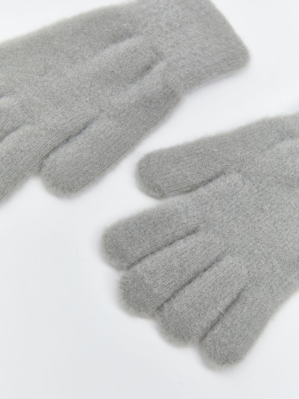 Базовые Женские Трикотажные Перчатки-1