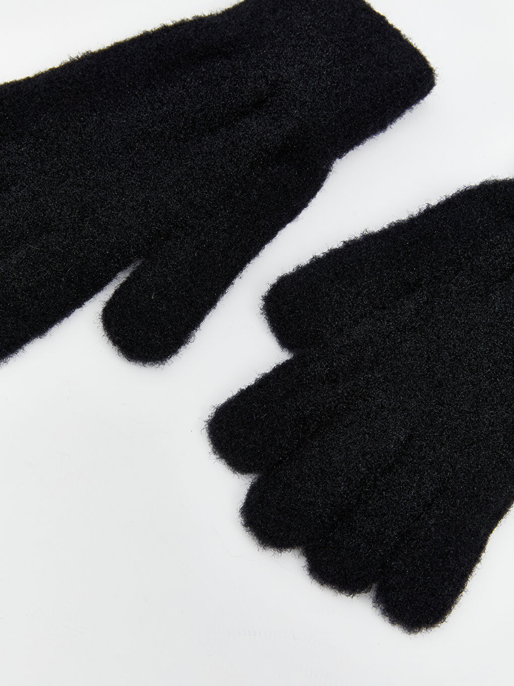 Базовые Женские Трикотажные Перчатки-1