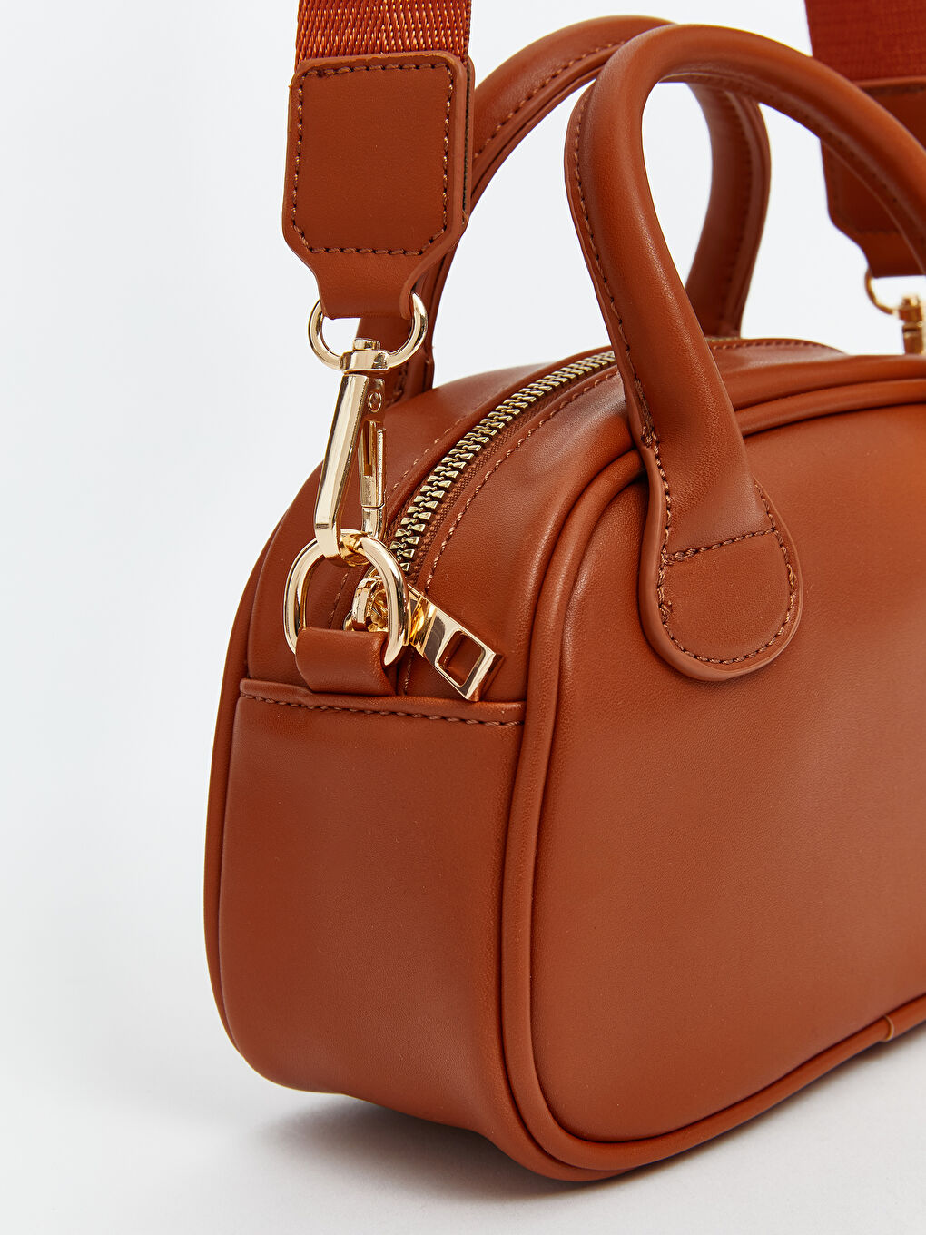 Faux Leather Girls' Shoulder Bag-1