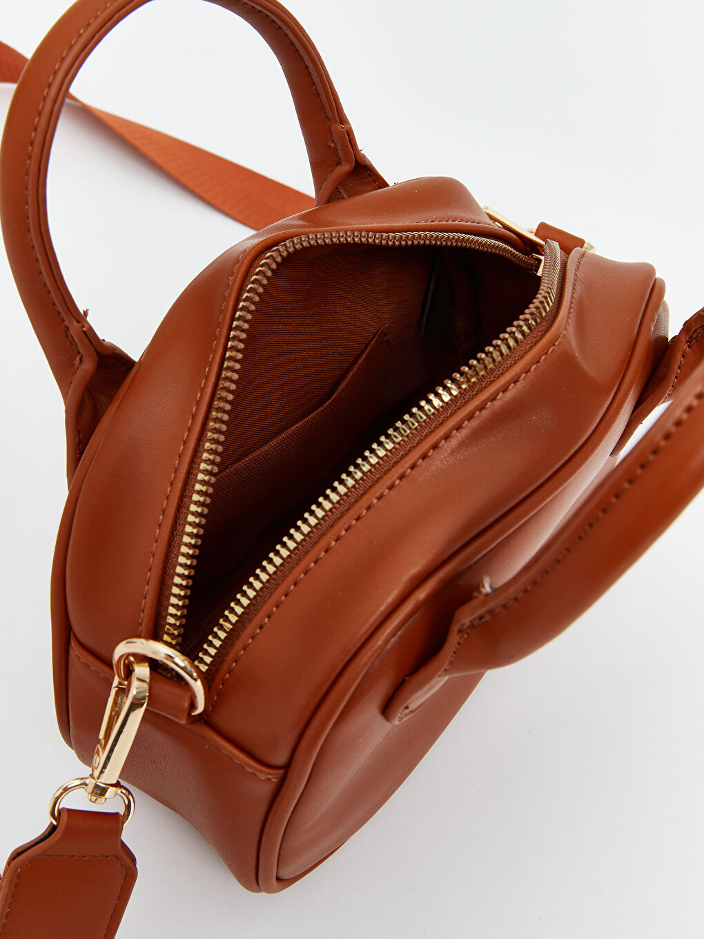 Faux Leather Girls' Shoulder Bag-2