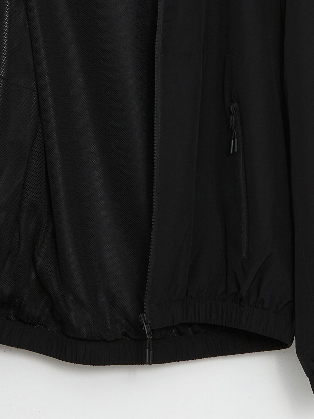 Regular Fit Hooded Men's Raincoat-12