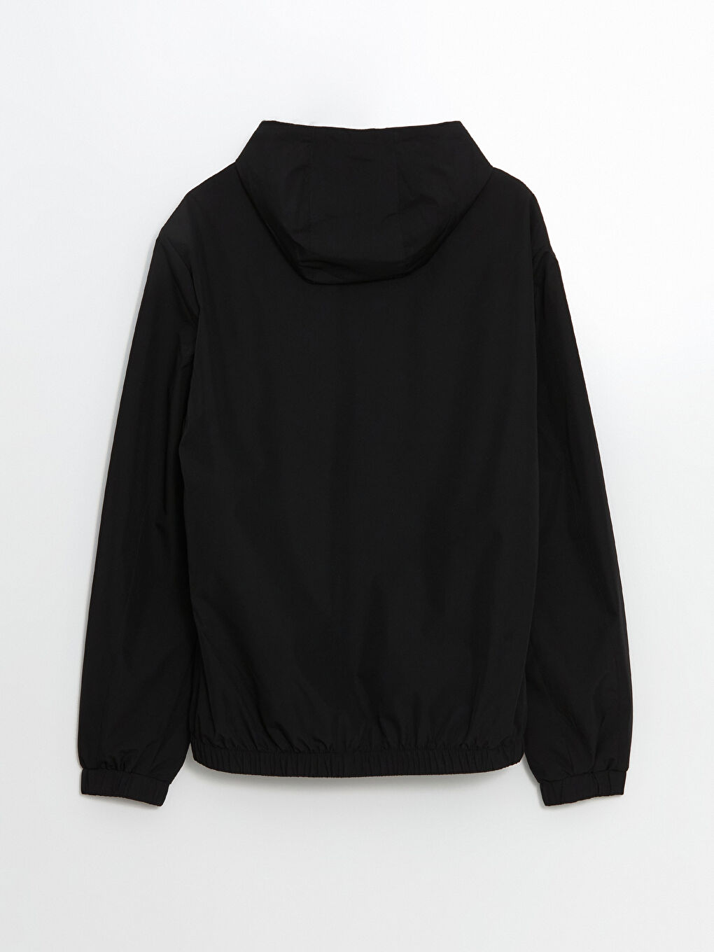 Regular Fit Hooded Men's Raincoat-13