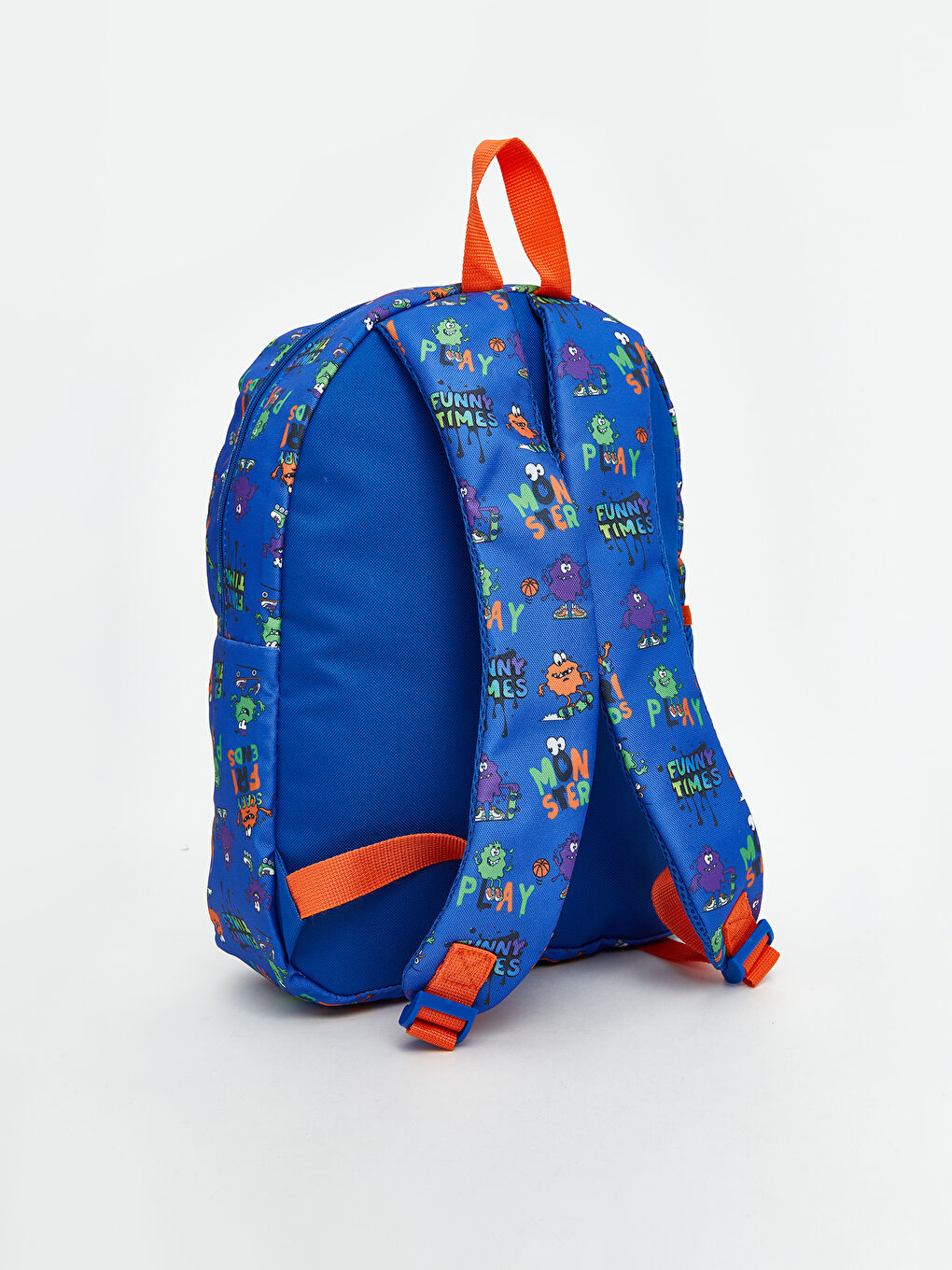 Mavi Baskılı Erkek Çocuk Okul Çantası-2