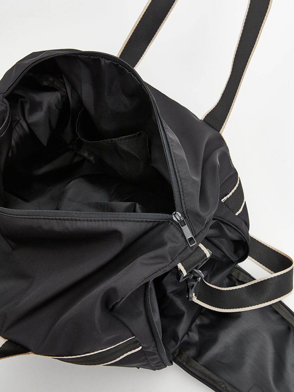 Siyah Çıkarılabilir Askılı Kadın Spor Çantası-6